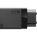 65W USB-C Travel Adapter AC  100-240 V 65 Watt for  ThinkBook 14 G2 ITL, 15 G2 ITL, ThinkPad E14 Gen 2, P14s Gen 1, Yoga Slim 7