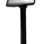 Plastic Pole Base (Metal in  the base) for 7 inch Screens