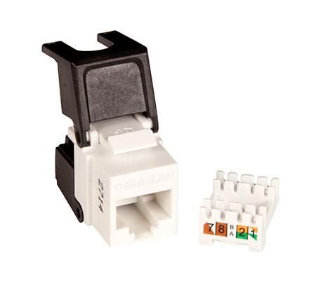 Img_26471206-1 PRO Cat5e Unshielded flip jack keystone - Image 1