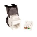PRO Cat5e Unshielded flip  jack keystone