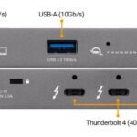Thunderbolt Hub - 3 x TB4  ports OWCTB4HUB5P, Wired,  Thunderbolt, Grey, Space Gray, 40 Gbit/s, Aluminium, Plastic
