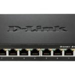 8-Port Gigabit Ethernet Metal  Housing Unmanaged Light  Switch without IGMP