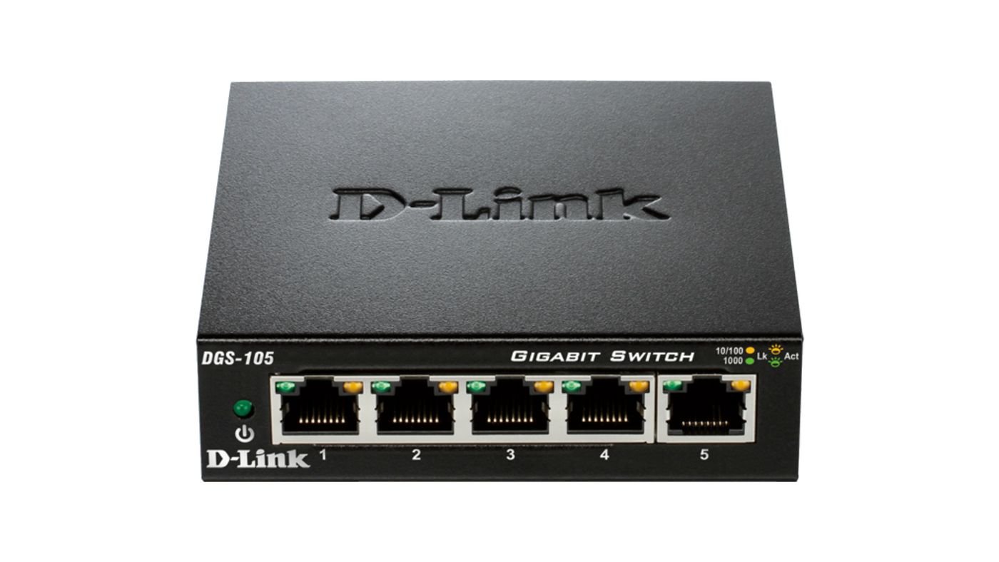 Img_26510988.jpg 5-Port Gigabit Ethernet Metal Housing Unmanaged Light Switch without IGMP - Image 1