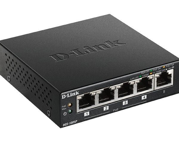 5-Port Desktop Gigabit PoE+