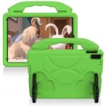 iPad Pro 11  2022/2020/2018/Air 5/4 10.9  Green HANDY Kids Case with handle and foldable hands for stand mode