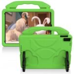 iPad 10.2 (All Models) Green  HANDY Kids Case with handle  and foldable hands for stand mode