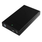3.5" USB 3.0 SATA Enclosure EU Support all SATA HDD up to  10TB Slide type, LED indicator, Easy to open and close. Super speed up to