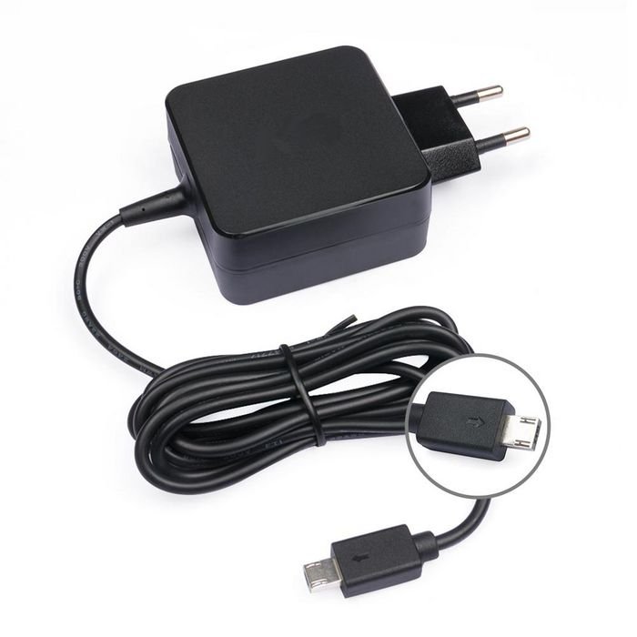 Img_26569646-1 Power Adapter for Asus 33W 19V 1.7A Plug:Micro-USB sq Including EU Power Cord - Image 1