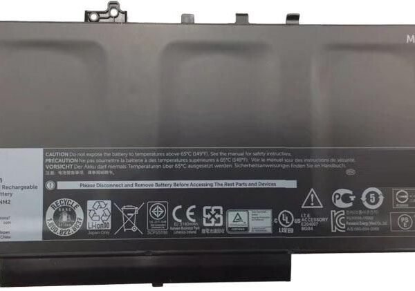 Laptop Battery for Dell  37.00Wh 11.1V 3300mAh 37Wh  Li-Pol 11.1V 3300mAh Black, Latitude E7270, Latitude E7470