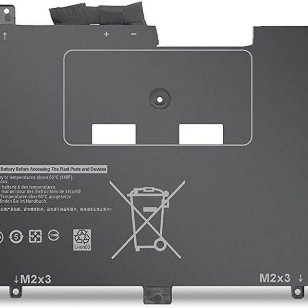 Laptop Battery for Dell  46.00Wh 7.6V 6050mAh 46Wh  Li-Pol 7.6V 6050mAh, Dell XPS Notebooks 13 9365 AVENTADOR BTX CTO XPS