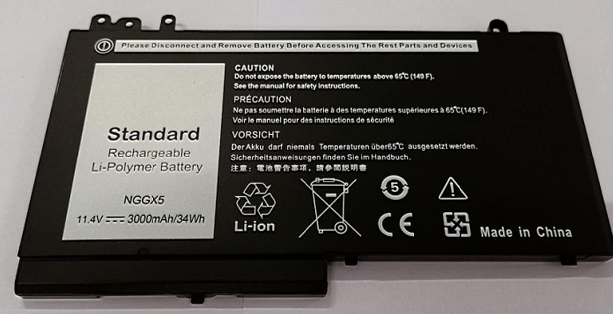 Img_26569693.jpg Laptop Battery for Dell 34.20Wh 11.4V 3000mAh 34Wh 3Cell Li-Pol 11.4V 2.9Ah Black, DELL: DELL Latitude 12 Series DELL Latitude 12 - Image 1