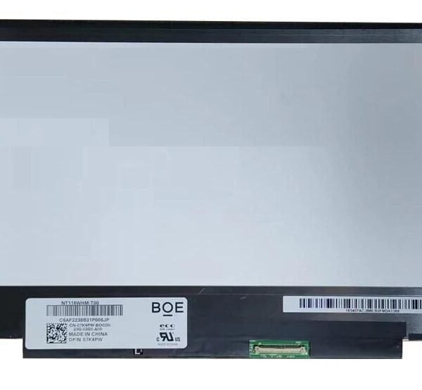 11,6" LCD HD Glossy 1366x768 On-cell touch screen  LED Screen, 40pins eDP Bottom Right Connector, Side 4xBrackets,