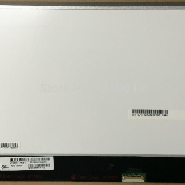 12,5" LCD HD Matte 1366x768 LED Screen, 30pins Bottom Right Connector, Side 6xBrackets