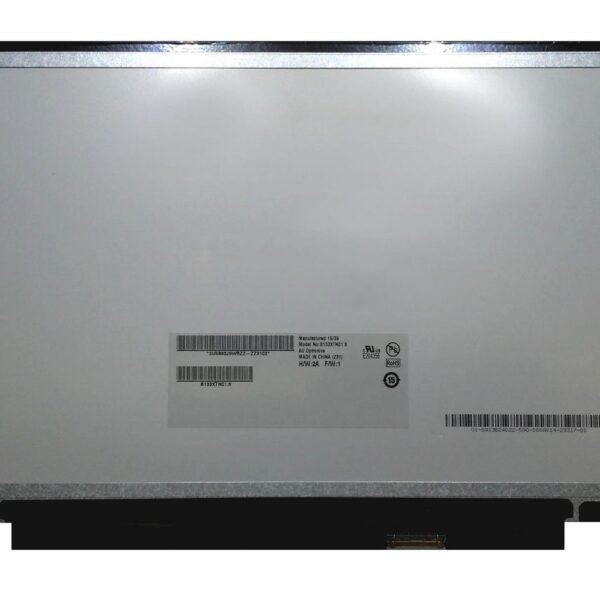 13,3" LCD HD Matte 1366x768 LED Screen, 30pins  Bottom Right Connector, Top Bottom 4xBrackets, DMFY0, 2C7YD
