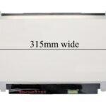 14,0" LCD FHD Matte 1920x1080 - 315mm wide LED Screen, 30pins Bottom Right Connector, Top Bottom 4xBrackets, IPS
