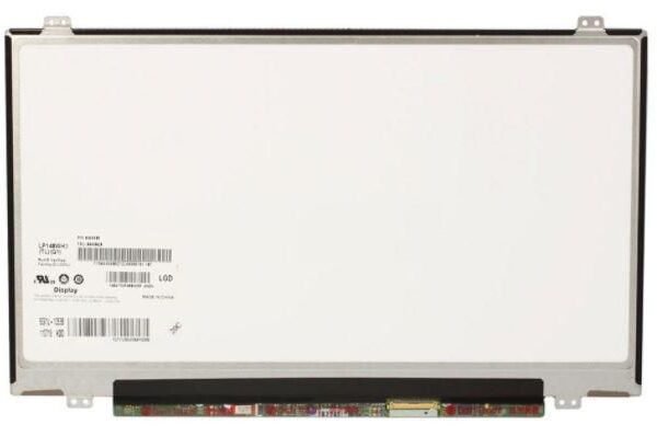 14,0" LCD HD Matte 1366x768 LED Screen, 40pins Bottom Right Connector, Top Bottom 4xBrackets