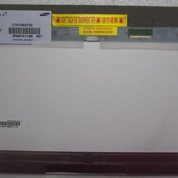 15,6" LCD HD Matte 1366x768 LED Screen, 40pins  Bottom Left Connector, w/o Brackets, 626123-001, 626124-001, 584227-001,