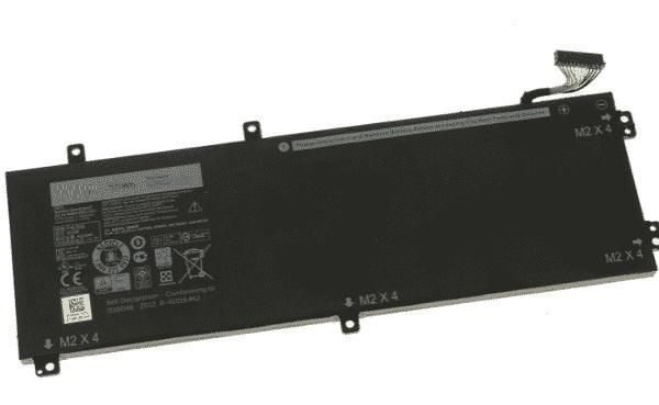Laptop Battery for Dell 58Wh  11.4V 5200mAh 58Wh Li-ion  11.4V 5200mAh, Black
