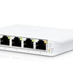UniFi Switch Flex Mini - 3  Pack UniFi Switch Flex Mini  (3-pack), Managed, Gigabit Ethernet (10/100/1000), Power over Ethernet (PoE)No
