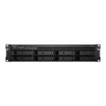 Rackstation RS1221RP+ ,  8-BAY, QUAD-CORE, 4GB RAM  RackStation RS1221RP+, NAS, Rack (2U), Ryzen Embedded, V1500B, Black