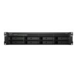 Rackstation RS1221RP+ ,  8-BAY, QUAD-CORE, 4GB RAM  RackStation RS1221RP+, NAS, Rack (2U), Ryzen Embedded, V1500B, Black