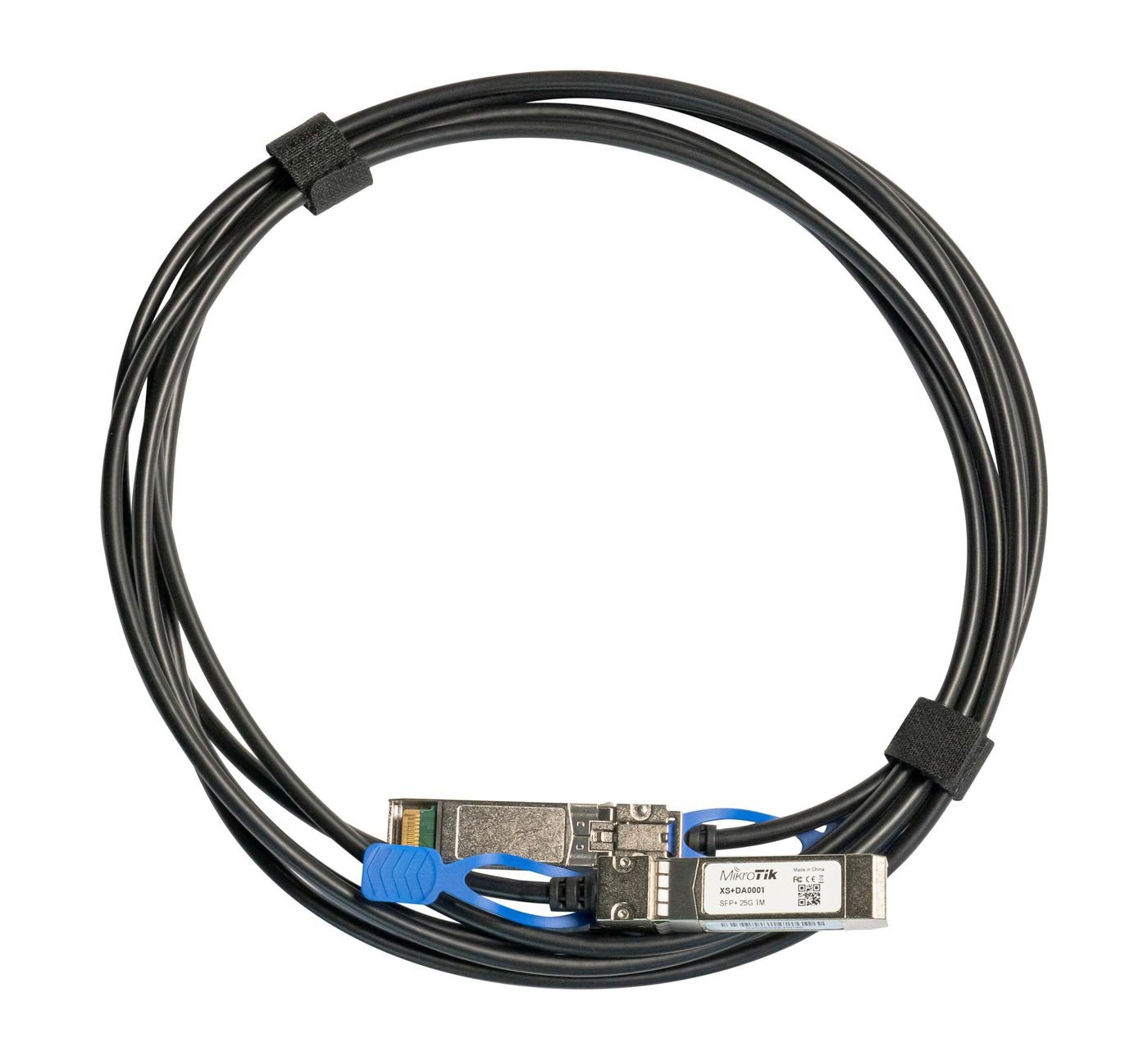 Img_26599360.jpg SFP/SFP+/SFP28 1/10/25G direct attach cable, 1m XS+DA0001, 1 m, SFP/SFP+/SFP28, SFP/SFP+/SFP28, Male/Male, Black, 25 Gbit/s - Image 1