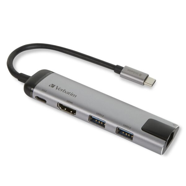 USB-C ADAPTER USB 3.1 GEN  1/USB 3.0 x 2/HDMI/RJ45  49141, USB 3.2 Gen 1 (3.1 Gen 1) Type-C, USB 3.2 Gen 1 (3.1 Gen 1) Type-C, 1000