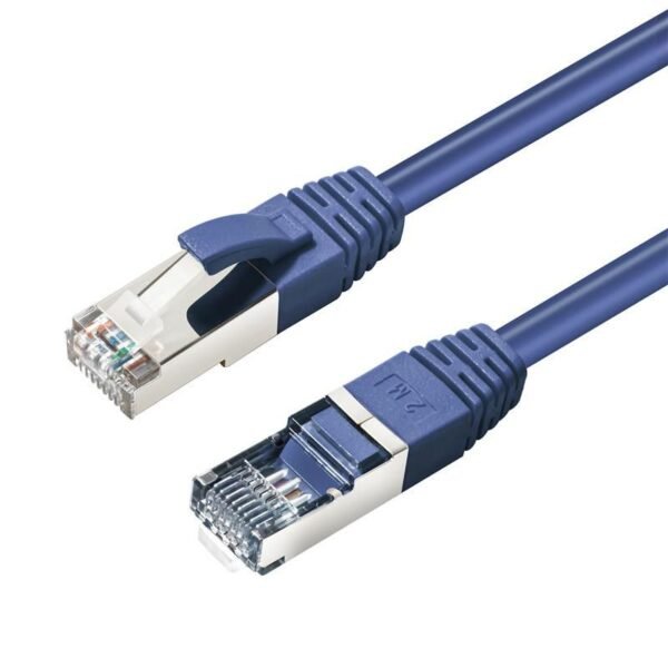 CAT6A S/FTP 3m Blue LSZH Shielded Network Cable, LSZH,  AWG26 CU