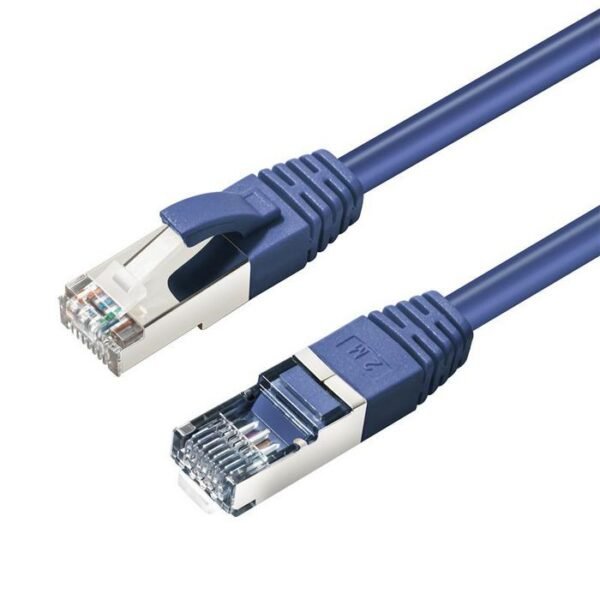 CAT6A S/FTP 1.5m Blue LSZH Shielded Network Cable, LSZH,  AWG26 CU