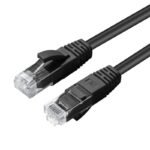 U/UTP CAT6 0.4M Black LSZH Unshielded Network Cable,  LSZH, 4x2xAWG 24 CU