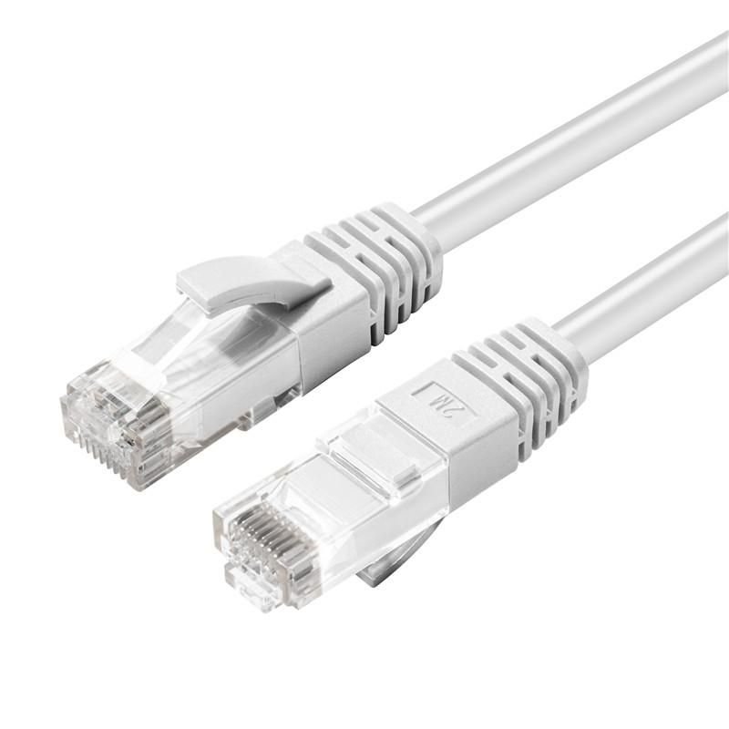 Img_26623172.jpg U/UTP CAT6 0.4M White LSZH Unshielded Network Cable, LSZH, 4x2xAWG 24 CU, 0.4 Meter - Image 1