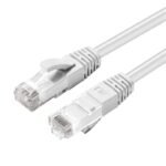 CAT6A UTP 0.5m White LSZH Undshielded Network Cable,  LSZH, AWG26 CU