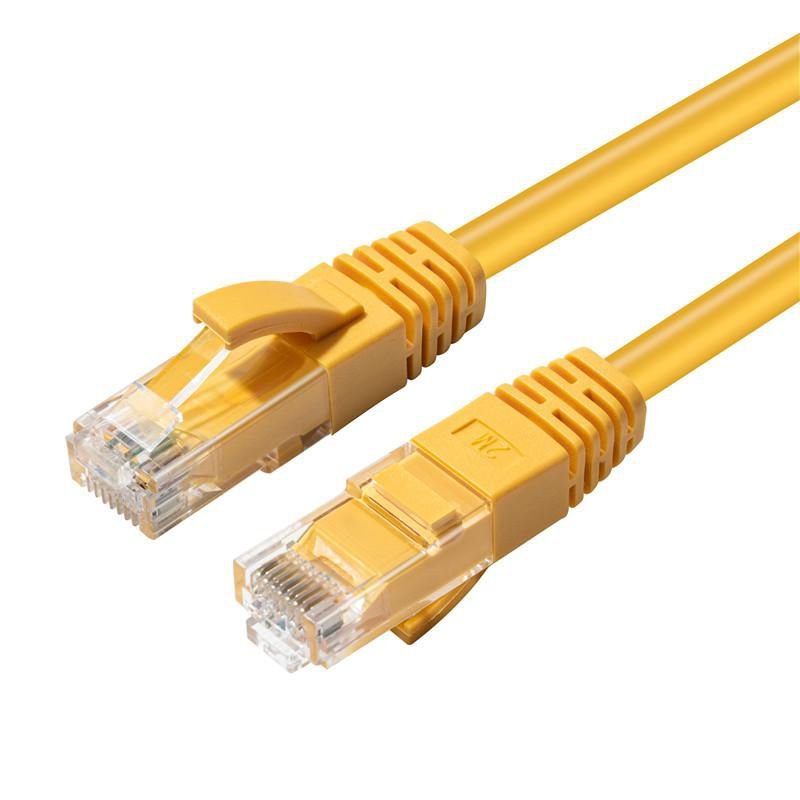 Img_26623222.jpg CAT6A UTP 0.3m Yellow LSZH - Image 1