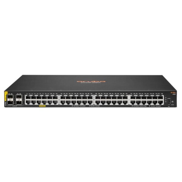 Aruba 6100 48G Class4 PoE  4SFP+ 370W Switch Aruba 6100  48G Class4 PoE 4SFP+ 370W, Managed, L3, Gigabit Ethernet (10/100/1000), Power