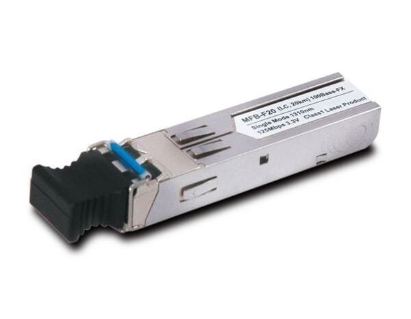 Single Mode 20KM, 100Mbps SFP fiber transceiver