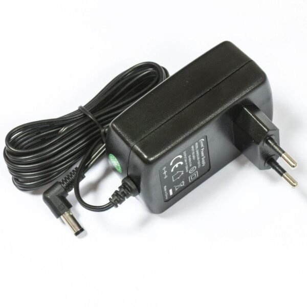 24v 1.2A power supply, right  angle plug  (with EU plug)  SAW30-240-1200GR2A, Indoor, 24 V, AC-to-DC, 1.2 A, Black, 1 pc(s)