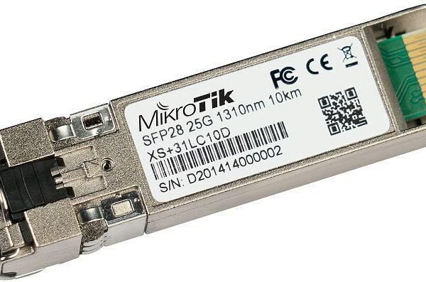 SFP/SFP+/SFP28 module  1/10/25G  SM 10km 1310nm  XS+31LC10D, Fiber optic, 25000 Mbit/s, SFP28, LC (UPC), 10000 m, 1310 nm