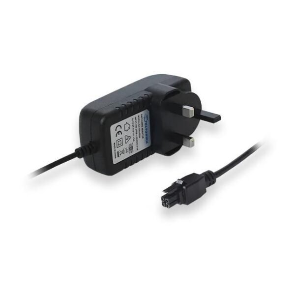 UK power supply, 18W PR3PXUK3, Indoor,  100-240/90-264 V, 50-60/47-63 Hz, 18 W, 12/11.4-12.6 V, AC-to-DC