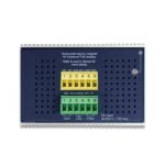 IP30 DIN-rail Industrial L3 8P 10/100/1000T 802.3bt PoE + 2-port 100/1000X SFP + 2-Port 10G SFP+ Full Managed Switch - Image 2
