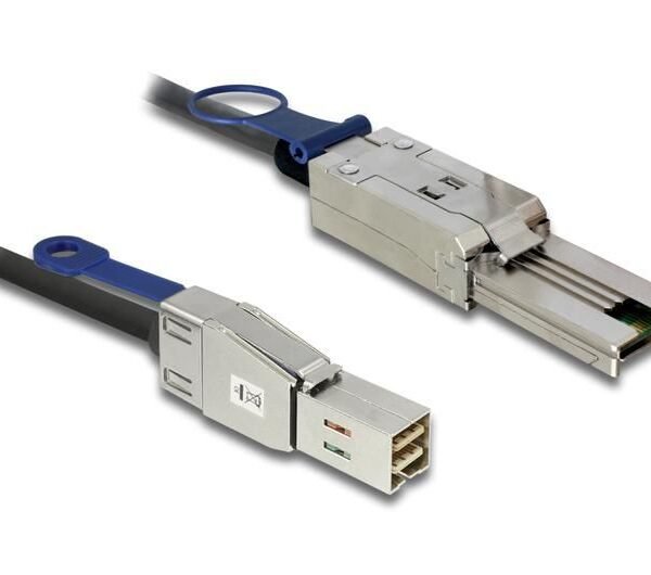 Cable Mini SAS HD SFF-8644  <gt/> Mini SAS SFF-8088 2 m  2m, Mini SAS HD SFF-8644 - Mini SAS SFF-8088, 2 m, Mini SAS HD SFF-8644, Mini