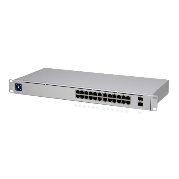 Img_26790809.jpg UniFi Switch 24, 24 Gigabit UniFi USW-24, Managed, L2, Gigabit Ethernet (10/100/1000), Rack mounting - Image 1