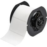 Paper Labels for BBP33/i3300  Printers B33-19-424, White,  Self-adhesive printer label, Paper, Thermal transfer, Rubber, Permanent