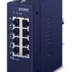 IP30 Compact size 8-Port 10/100TX Fast Ethernet Switch (-40~75 degrees C)