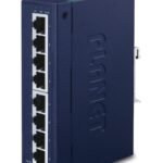 IP30 Slim Type 8-P Industrial Fast Ethernet Switch (-40 to 75 degree C)