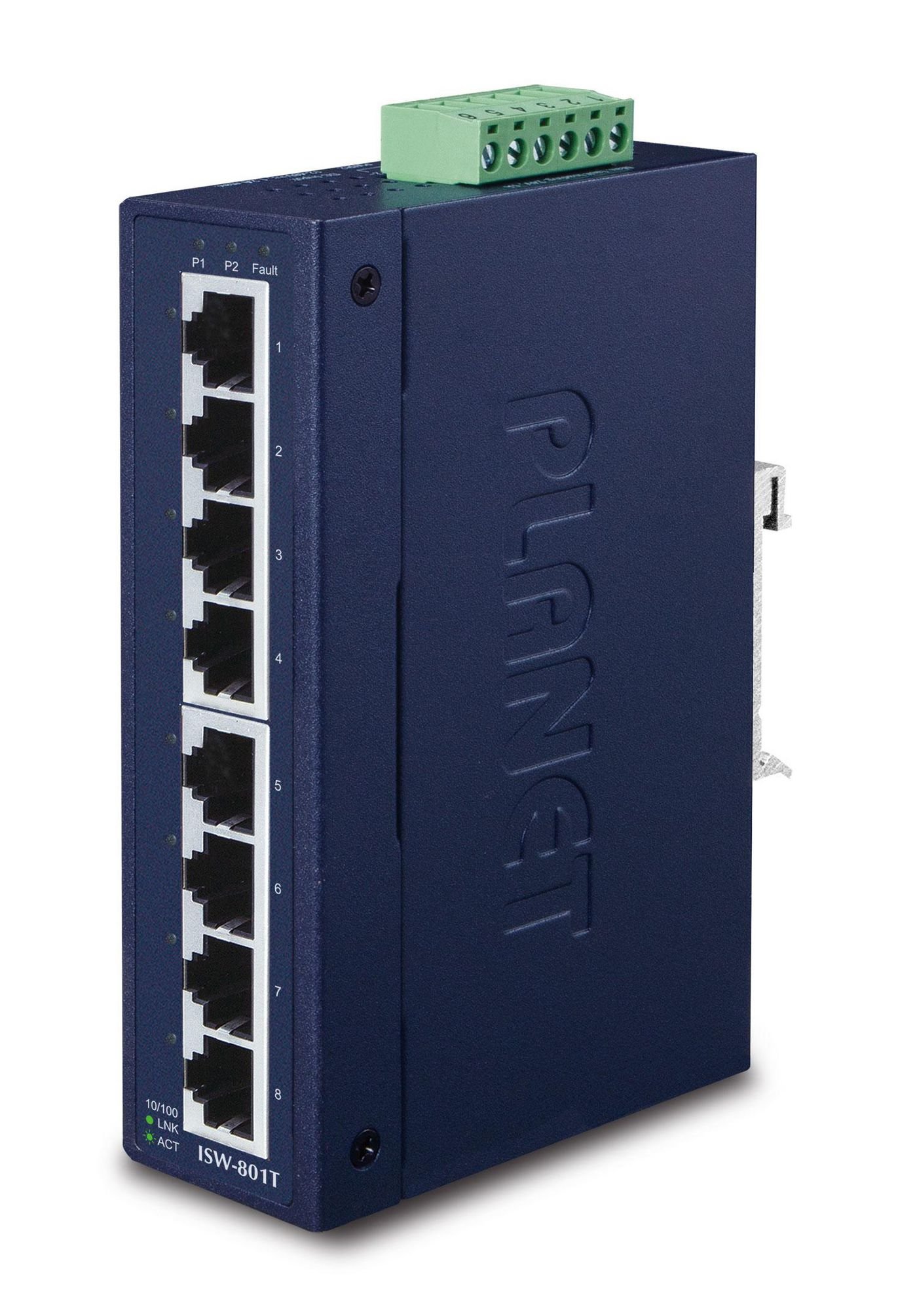 Img_26814222.jpg IP30 Slim Type 8-P Industrial Fast Ethernet Switch (-40 to 75 degree C) - Image 1