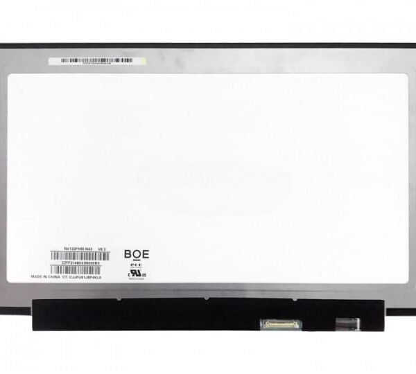 13,3" LCD FHD Matte 1920x1080  -  299.872(W)?186.92(H) ?2.2(D) mm, 30pins Bottom Right Connector, w/o Brackets,