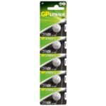 LITHIUM BUTTON CELL CR1620 Lithium CR1620, Single-use  battery, CR1620, Lithium-Manganese Dioxide (LiMnO2), 3 V, 5 pc(s), Silver