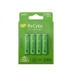 RECYKO 210AAHCE-2WB4/AA ReCyko, Rechargeable battery,  AA, Nickel-Metal Hydride (NiMH), 1.2 V, 4 pc(s), 2000 mAh