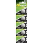 LITHIUM BUTTON CELL CR2032 -  Pack of 5 Lithium CR2032,  Single-use battery, CR2032, Lithium-Manganese Dioxide (LiMnO2), 3 V, 5 pc(s),