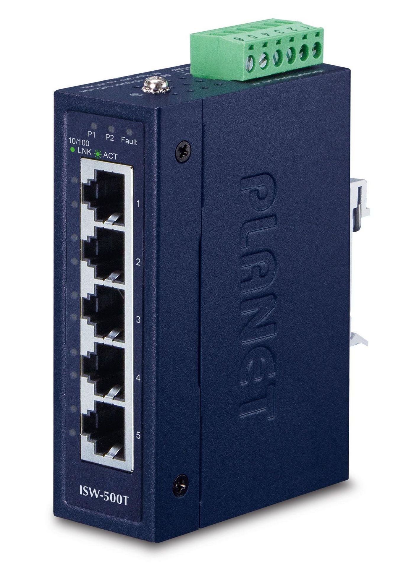 Img_26830726.jpg IP30 Compact size 5-Port 10/100TX Fast Ethernet Switch (-40~75 degrees C) - Image 1